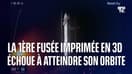 La première fusée imprimée en 3D a échoué à atteindre son orbite