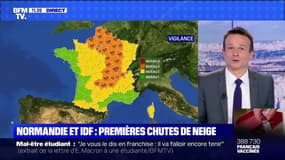 Normandie et Île-de-France: premières chutes de neige - 16/01