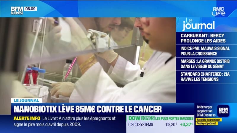 Nanobiotix lève 85 millions d'euros contre le cancer