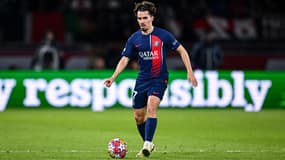 Vitinha avec le PSG le 10 avril 2024