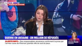 Uliana Mosorko (Union des Ukrainiens de France): "On peut déjà accueillir 20.000 personnes en France (...) dans des hébergements temporaires"