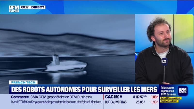 French Tech : Des robots autonomes pour surveiller les mers - 11/05