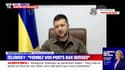 Volodymyr Zelensky appelle à "fermer les ports" aux Russes et à "bloquer les actifs" des oligarques devant le Parlement italien