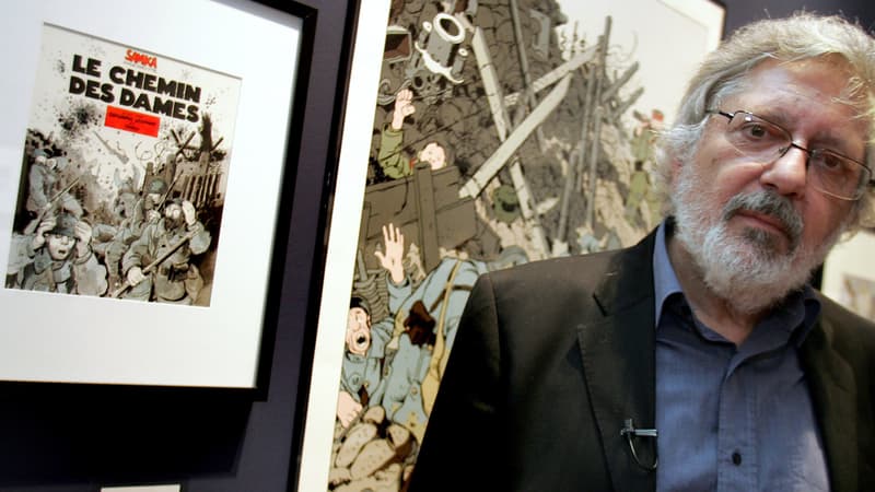 Jacques Tardi, auteur de bandes dessinées.