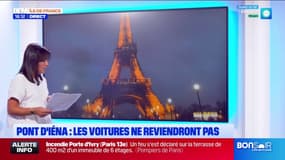 Paris: les voitures et autres véhicules motorisés officiellement interdits sur le Pont d'Iéna 