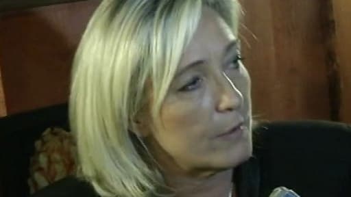 Marine Le Pen, selon un sondage, serait présente au second tour d'un scrutin présidentiel, si le premier tour se déroulait ce dimanche.