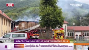 Alsace: l'incendie de Wintzenheim est le plus meurtrier depuis 2016