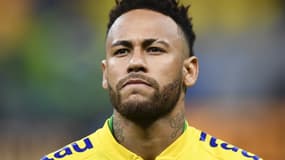 Neymar avant Brésil-Qatar, à Brasilia le 5 juin 2019