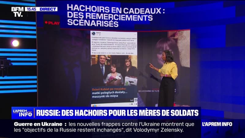 8-Mars en Russie: des hachoirs à viande offerts aux mères de soldats