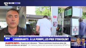 Hausse des prix du carburant: "On prône une TVA à 5,5% comme produit de première nécessité", explique Fabrice Godefroy ("40 millions d’automobilistes")