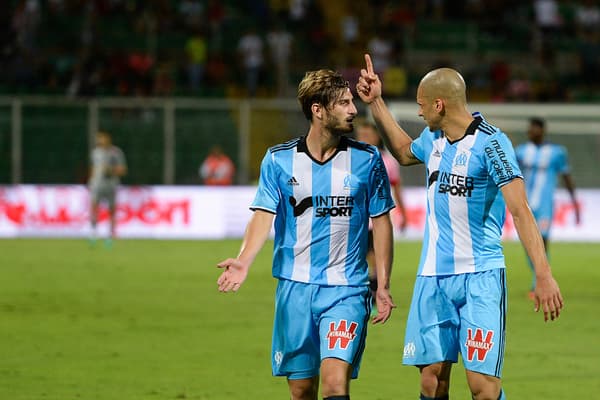 Baptiste Aloé et Doria avec l'OM en août 2016