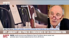 Dry January: "On devrait rappeller quotidiennement les méfaits de l'alcool", estime Jean-Paul Hamon, médecin généraliste
