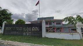 La prison de Sorong. 