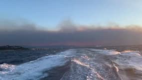 Un incendie s'est déclaré dans le Golfe de Saint-Tropez - Témoins BFMTV