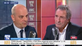 Jean-Michel Blanquer: "Dans mes priorités, il y a le pouvoir d'achat des professeurs. Il passe par différentes choses, dont la revalorisation du salaire et une politique des heures supplémentaires défiscalisées."