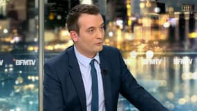 Florian Philippot sur le plateau de News & Compagnie, le mardi 5 avril 2016.