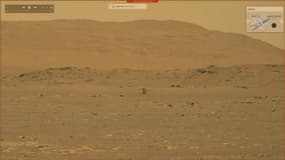 Les images historiques du premier envol de l’hélicoptère Ingenuity sur Mars