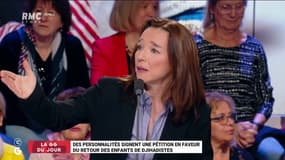 Retour des enfants de djihadistes : "Évidemment qu'on doit les rapatrier, cette question me scandalise. Cette République me fout la trouille, ce sont des enfants, ils n'ont rien à voir avec qu'on fait leurs parents !" @soubremarieanne #GGRMC