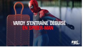 Leicester : Vardy s’entraîne déguisé en Spider-Man