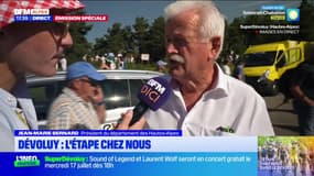 “C’est un phénomène de société extraordinaire”: Jean-Marie Bernard, président du département de Hautes-Alpes, s’exprime sur le Tour de France