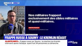Frappe russe à Soumy en Ukraine: le Kremlin réagit