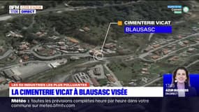 Alpes-Maritimes: la cimenterie Vicat à Blausasc fait partie des 50 sites les plus polluants de France