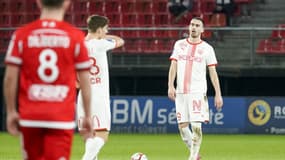 Andrew Jung de l'AS Nancy Lorraine, à Valenciennes le 1er février 2022