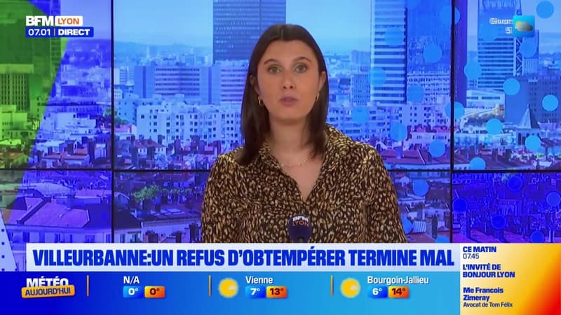 Villeurbanne : 1 jeune grièvement blessé ainsi que 3 policiers après un refus d'obtempérer