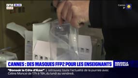 Cannes: des masques FFP2 pour les enseignants