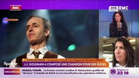 Nadia Bachmar, enseignante, raconte comment Jean-Jacques Goldman a composé une chanson pour ses élèves