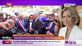 Économie : "La bonne solution est de baisser les dépenses inutiles, baisser la bureaucratie qui nous ligote", juge Valérie Pécresse, présidente de la région Ile-de-France