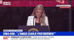 Erika Kirk, veuve de Charlie Kirk, "pardonne" le meurtrier de son mari