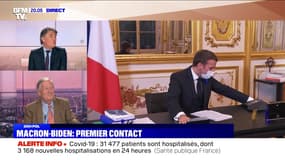 Emmanuel Macron s'est entretenu pour la première fois avec Joe Biden - 10/11