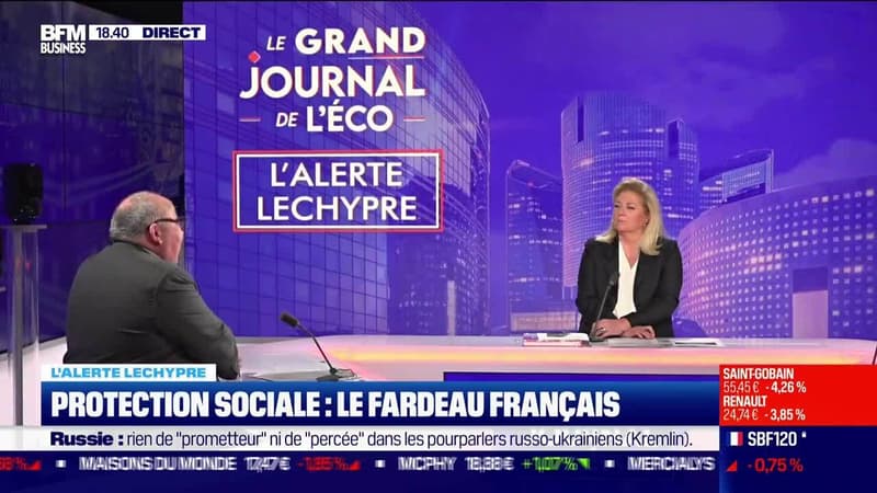 Emmanuel Lechypre : Protection sociale, le fardeau français - 30/03