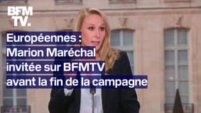 Européennes: l'interview de Marion Maréchal sur BFMTV en intégralité