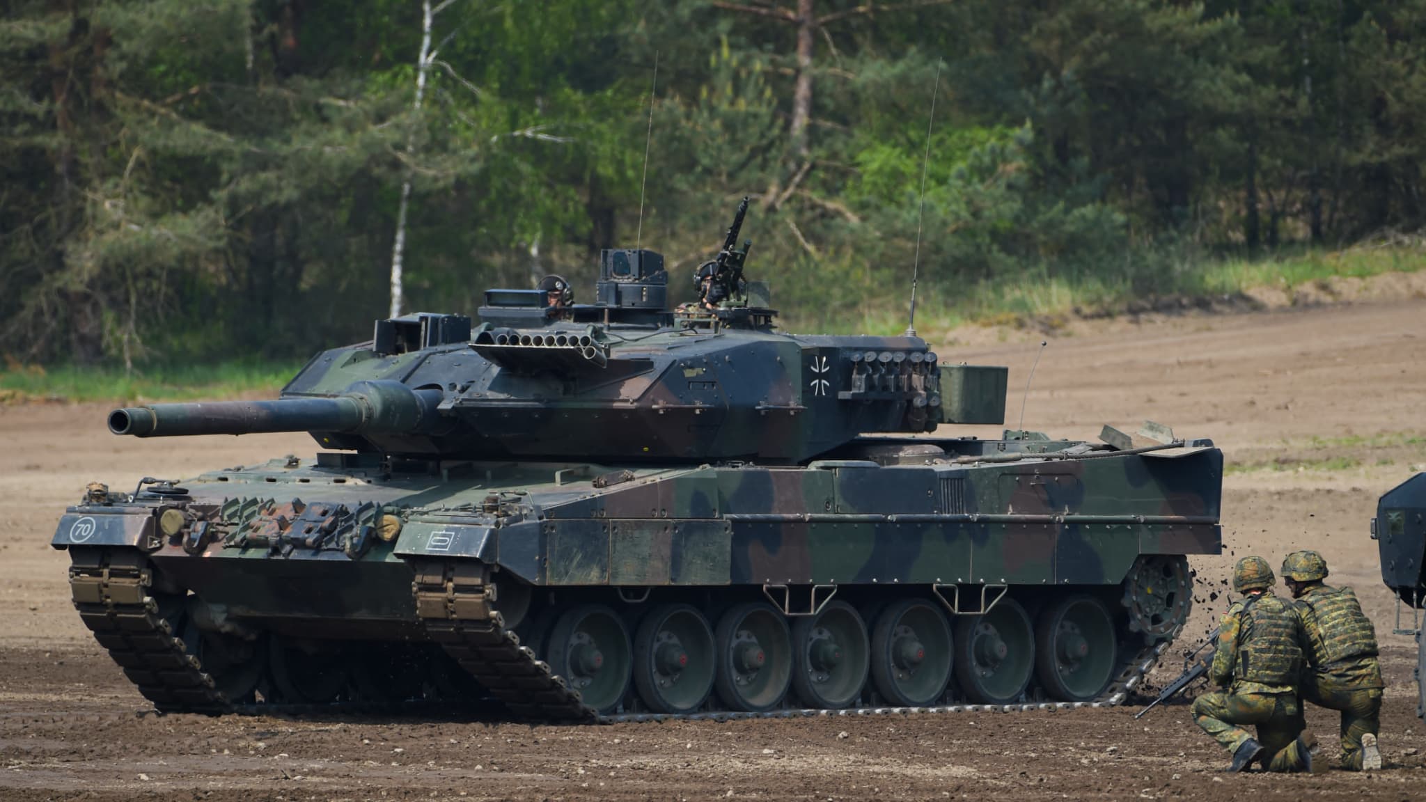 Polska zgodnie z obietnicą ogłosiła dostawę 10 nowych czołgów Leopard do Kijowa