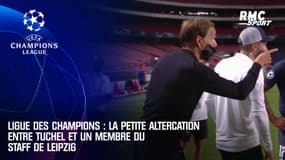 Leipzig - PSG : la petite altercation entre Tuchel et un membre du staff de Leipzig