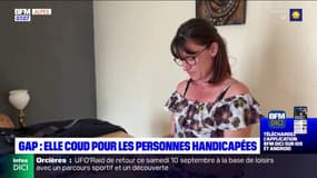 À Gap, Carine coud des vêtements pour les personnes handicapées