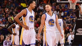 Shaun Livingstone et Stephen Curry