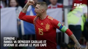Espagne : Ramos va dépasser Casillas et devenir le joueur le plus capé 