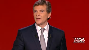 Arnaud Montebourg lors du débat.