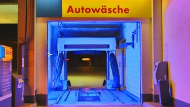 Un exemple de station de lavage automatique en Allemagne.