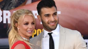 Britney Spears et Sam Asghari, le 22 juillet 2019 à Hollywood