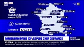 Le Panier des BFM d'Île-de-France devient le plus cher de France cette semaine