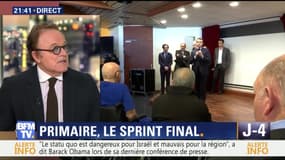 Primaire à gauche: Manuel Valls fait jeu égal avec Benoît Hamon