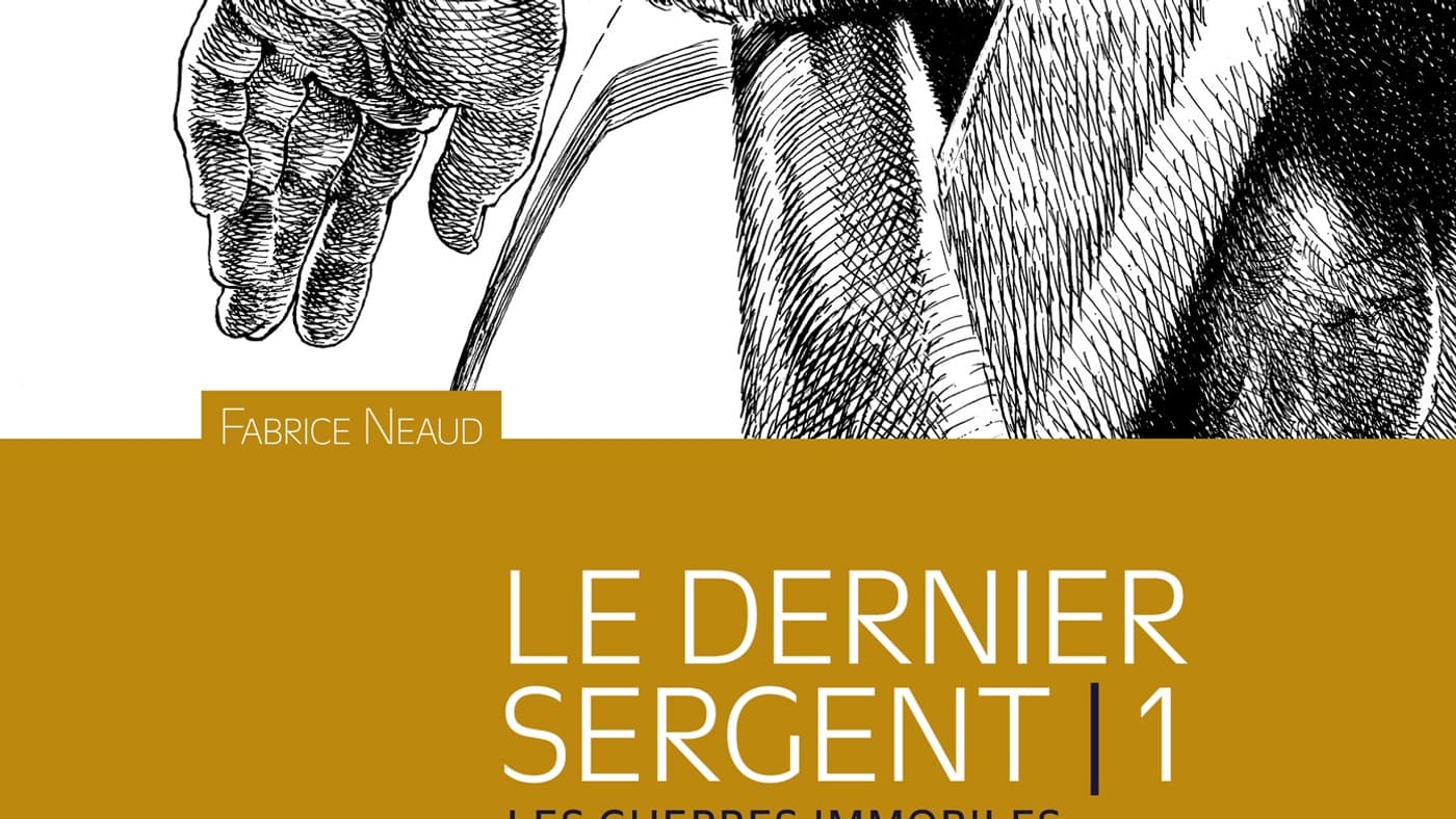 Couverture du "Dernier sergent" de Fabrice Neaud Couverture du "Dernier sergent" de Fabrice Neaud