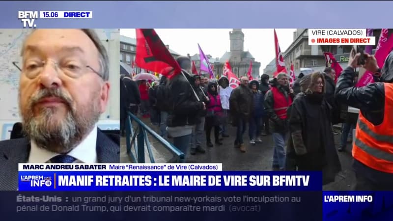 Manifestation dans le fief d'Élisabeth Borne: le maire de Vire, dans le Calvados, craint la présence 