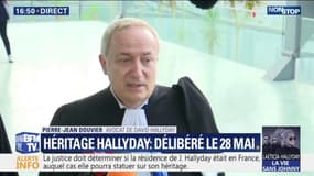 "On essaye pour des raisons bassement financières de déshériter quatre enfants." L'avocat de David Hallyday a réagi à la décision mise en délibéré