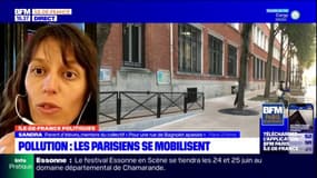 Paris: le collectif "Pour une rue de Bagnolet apaisée" se mobilise contre la pollution