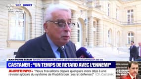 Le sénateur Jean-Pierre Sueur après l'audition de Christophe Castaner, "des réponses ont été données, j'estime qu'elles sont partielles"